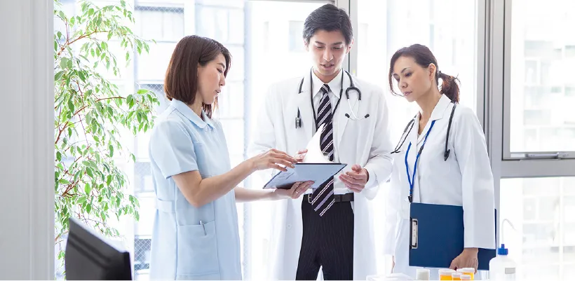 診療科を跨いで治療をサポート