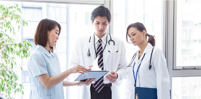 診療科を跨いで治療をサポート